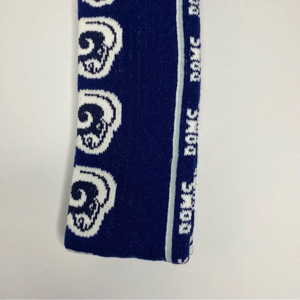 For Bare Feet Blue White NFL Throwback LA Rams Socks OSFM